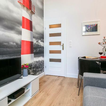 Berg Apartament Red Obok Starego Miasta Gdansk Luaran gambar